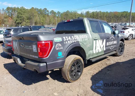 2022 Ford F-150 Xlt из США, поврежденный, VIN 1FTFW1E84NFB63381